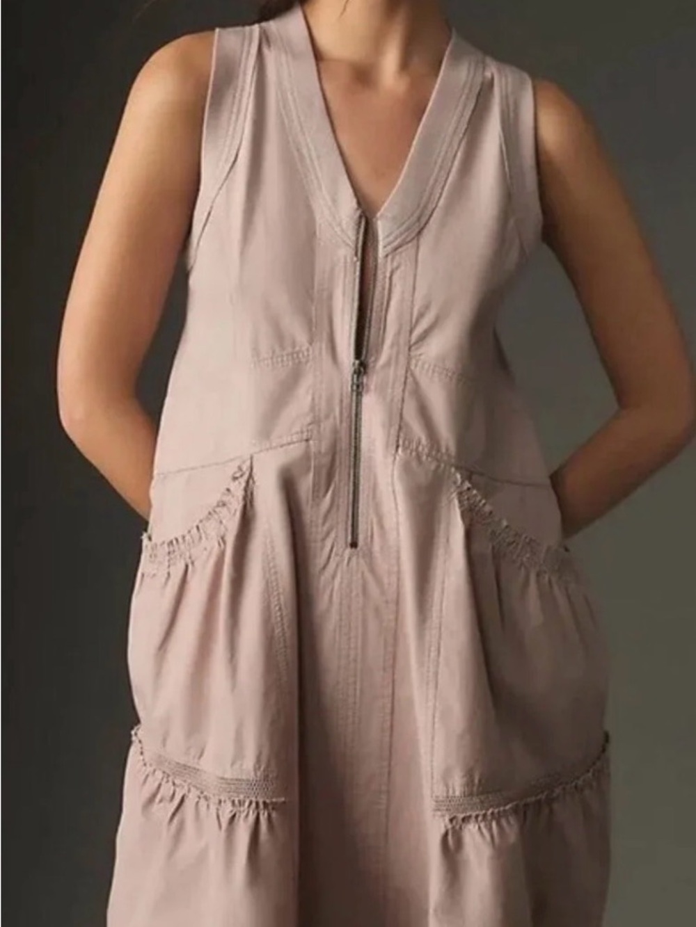 Daily Practice Cotton Sporty Sleeveless Dress